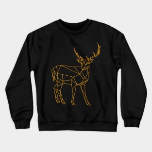 Deer Hunter Vector Artwork Crewneck Sweatshirt